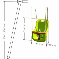 Balançoire En Plastique Pour Bébé - Soulet