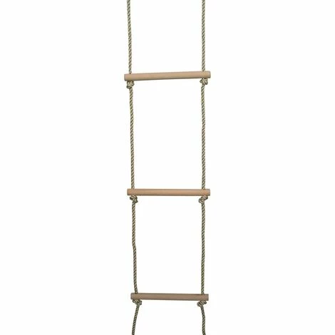 Echelle Pour Portique 5 Barreaux Bois Et Corde (agrès) - Soulet – Image 3