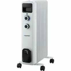 Blaupunkt HOR401 Radiateur à Bain Dhuile Blaupunkt 18 M² 2000 W Blanc, Noir