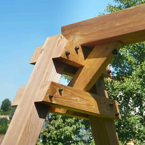 SOULET Balançoire Objectif Nature 3 Agrès Pierre – Image 5