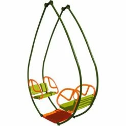 SOULET Siège Balancelle 2 Enfants- Pour Portique De 2,22m