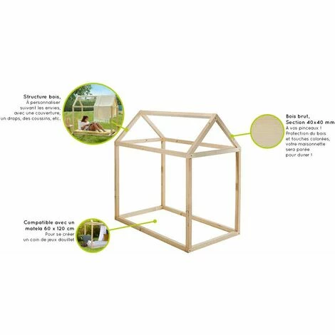 SOULET Cabane En Bois Pour Enfants – Discover – Image 3