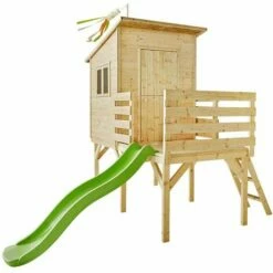 SOULET Cabane Avec Toboggan En Bois Sur Pilotis Pour Enfants - Portland