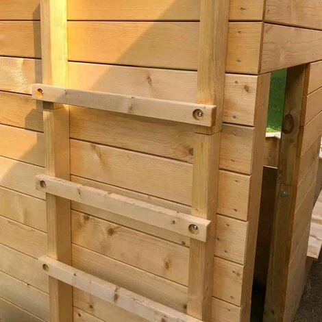 SOULET Cabane En Bois Avec Bac à Sable Bateau Pirate Pour Enfants - Pirate – Image 3