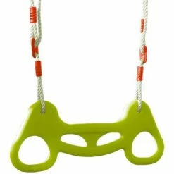 Combiné Trapèze Et Anneaux En Plastique Pour Portique - Soulet - Vert