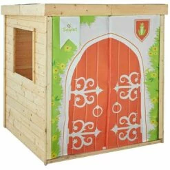 SOULET Cabane En Bois Et Tissu Princesse Pour Enfants - Princesse