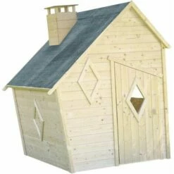 Soulet Maisonnette Destructurée En Bois WANDA Pour Enfants - Avec Cheminée