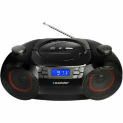 BLAUPUNKT Blaupunkt BB30BT - 12 W - AM,FM - Externe - Lecteur CD Portable - Noir - SD (BB30BT)