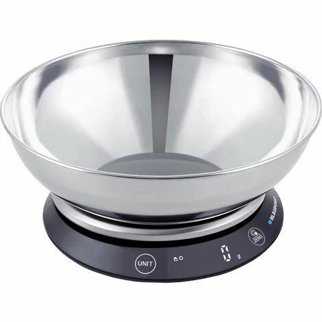 Blaupunkt FKS602 Balance De Cuisine Numérique, Avec Récipient De Mesure Plage De Pesée (max.)=5 Kg Argent W675732