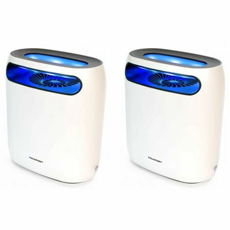 PACK 2 BLAUPUNKT Pièges Anti-insectes Moustiques UV Design Hôtel Restaurant 2x60m² - Blanc