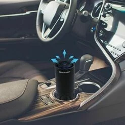 Blaupunkt Purificateur D`air AirPure AP 1.1 Noir Avec Mode Ventilateur Intelligent Et Filtration 3 Couches