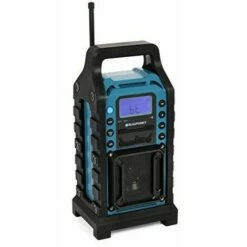 Blaupunkt BSR 10 Radio De Chantier Avec PLL, FM, Bluetooth, USB, SD, Entrée AUX, Boît...
